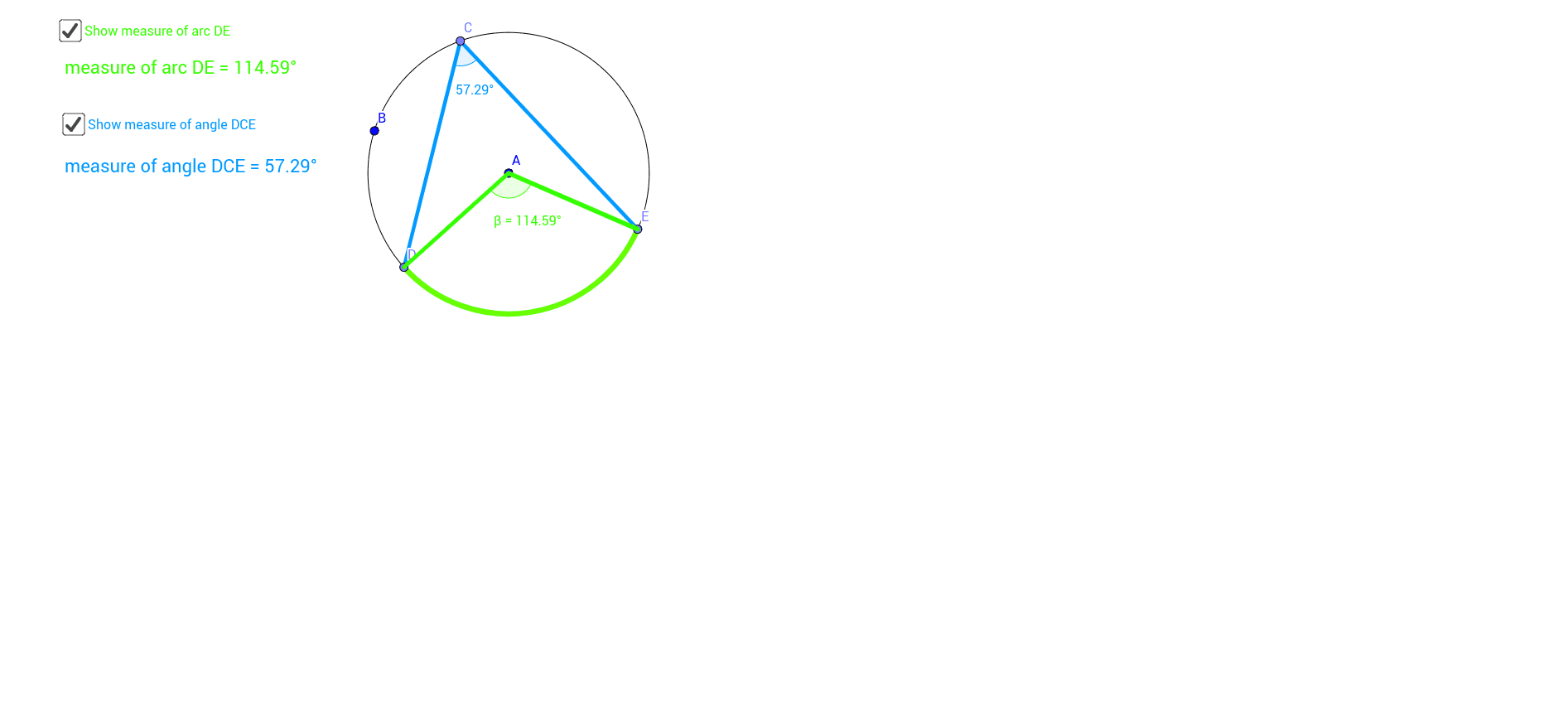 GeoGebra Applet
