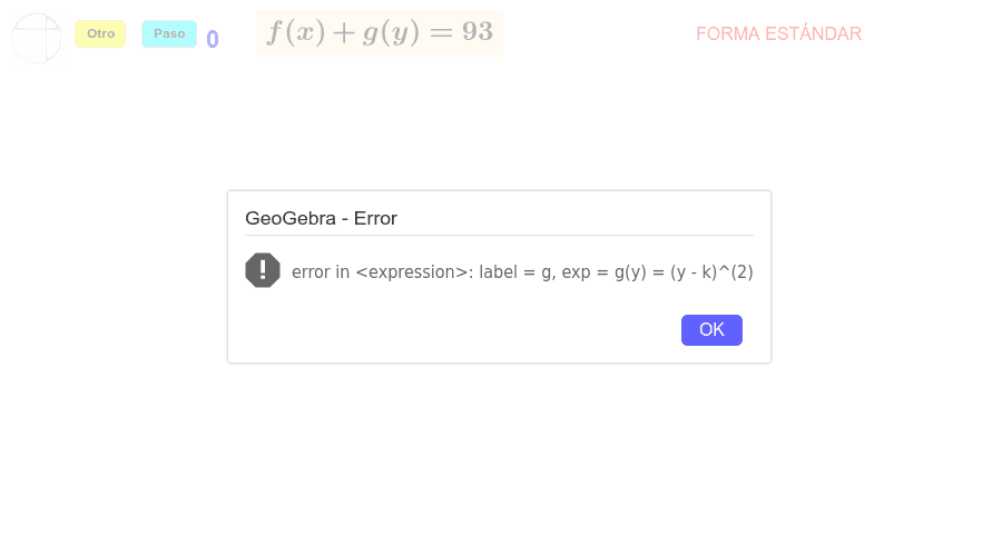GeoGebra Applet