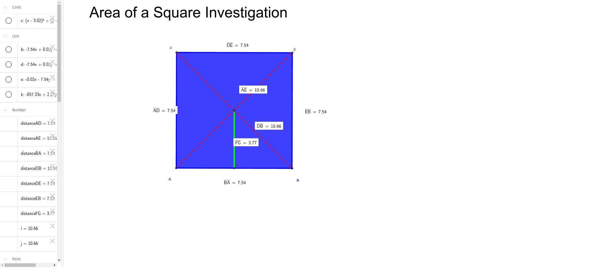 GeoGebra Applet