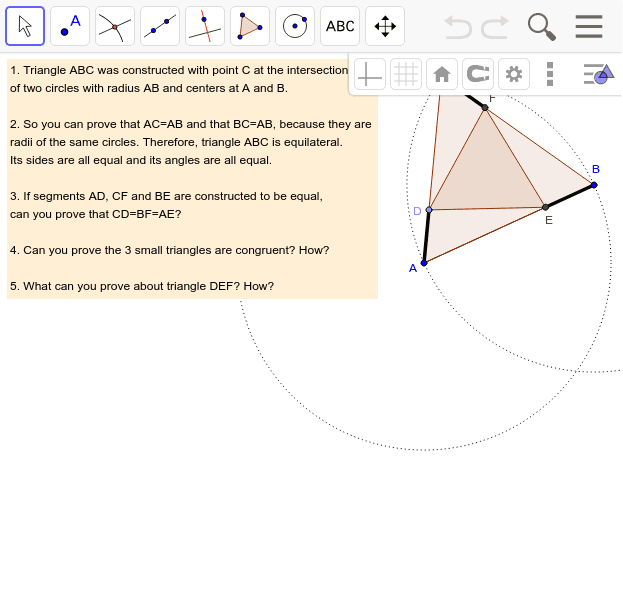 GeoGebra Applet