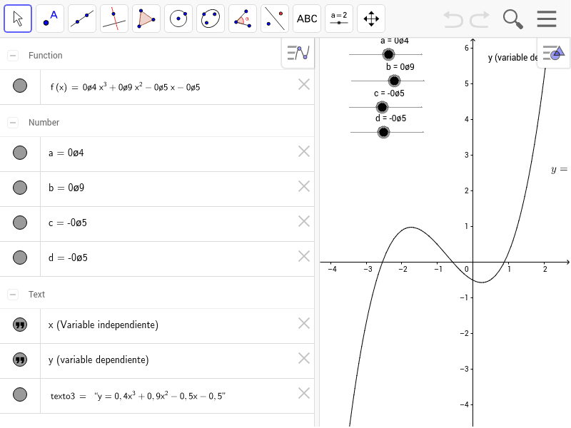 GeoGebra Applet