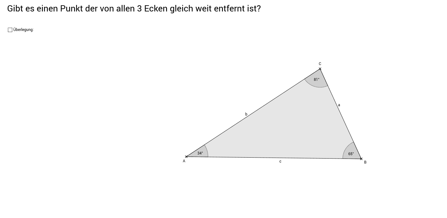 GeoGebra Applet