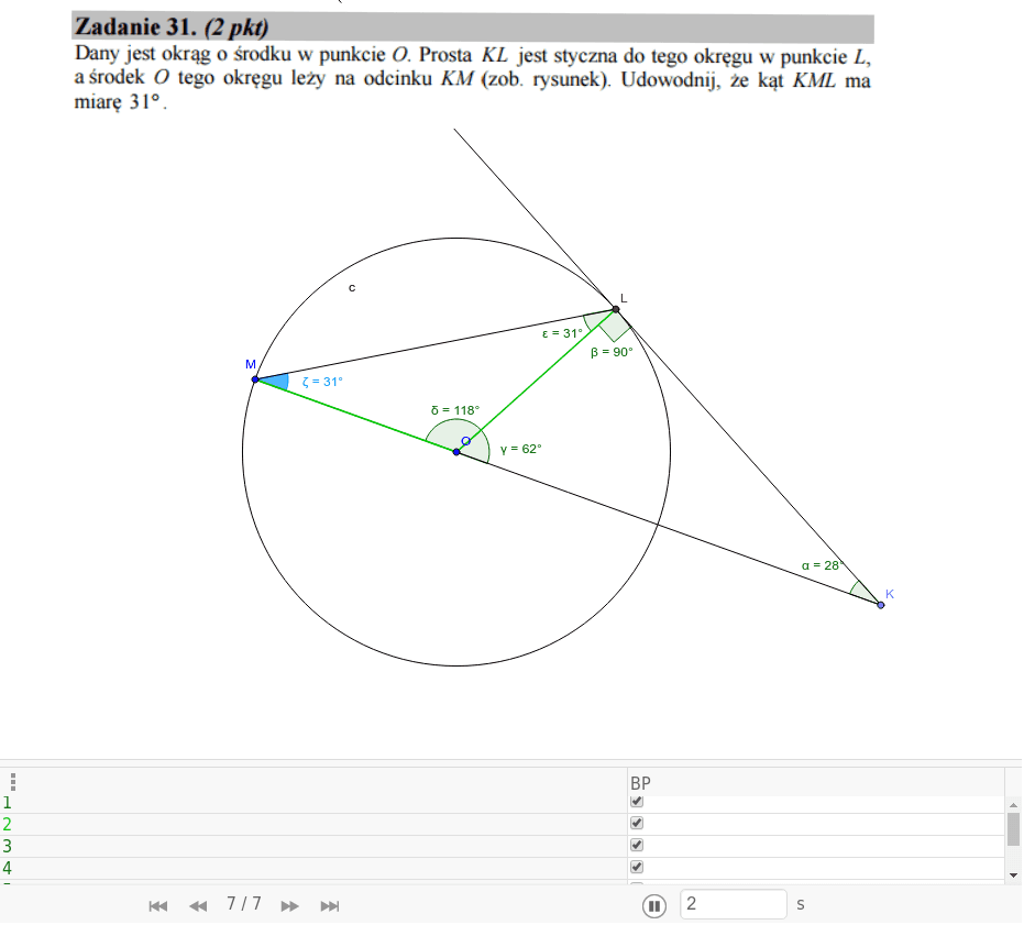 GeoGebra Applet