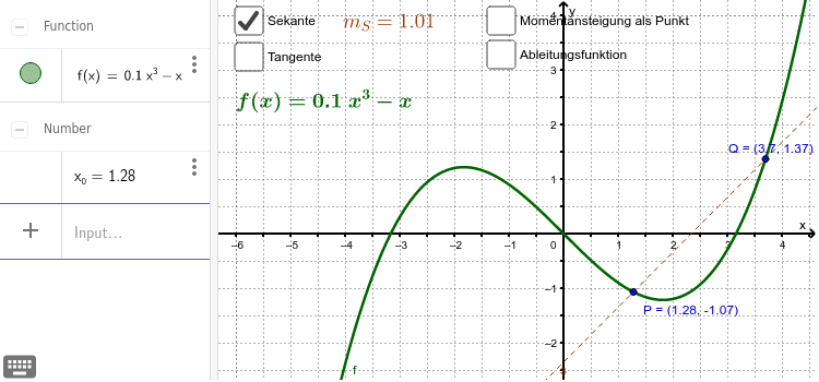 GeoGebra Applet