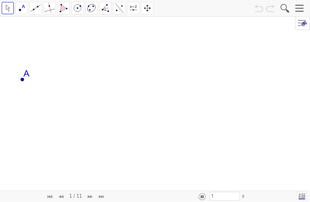 GeoGebra Applet