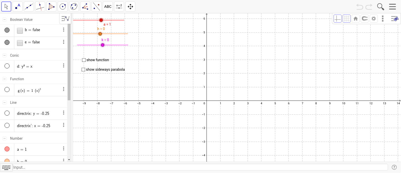 GeoGebra Applet