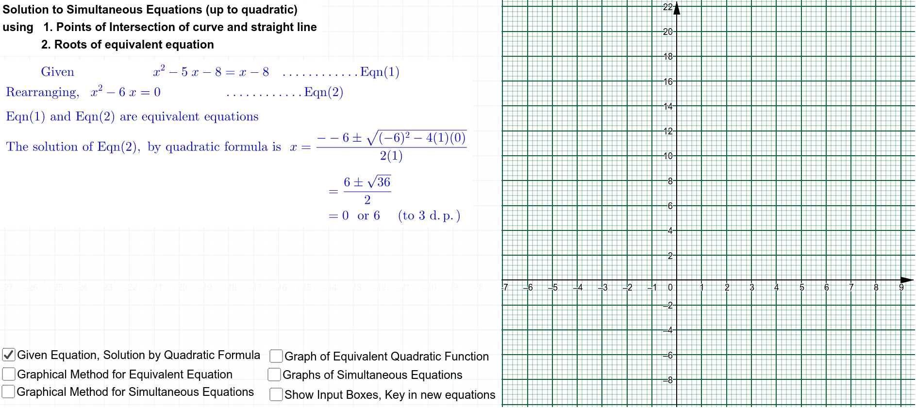 GeoGebra Applet