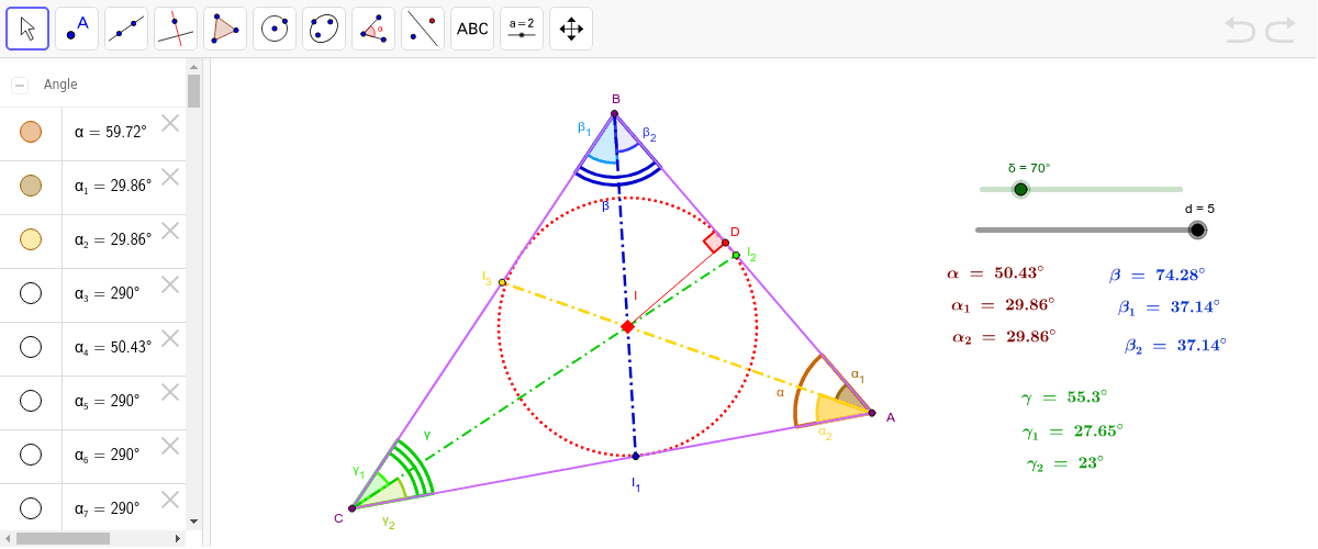 GeoGebra Applet