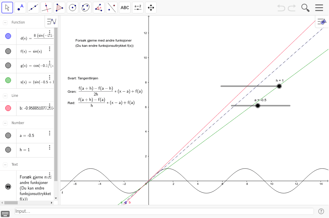 GeoGebra Applet