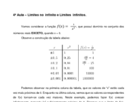 4ª Aula - limites que envolve o infinito.pdf