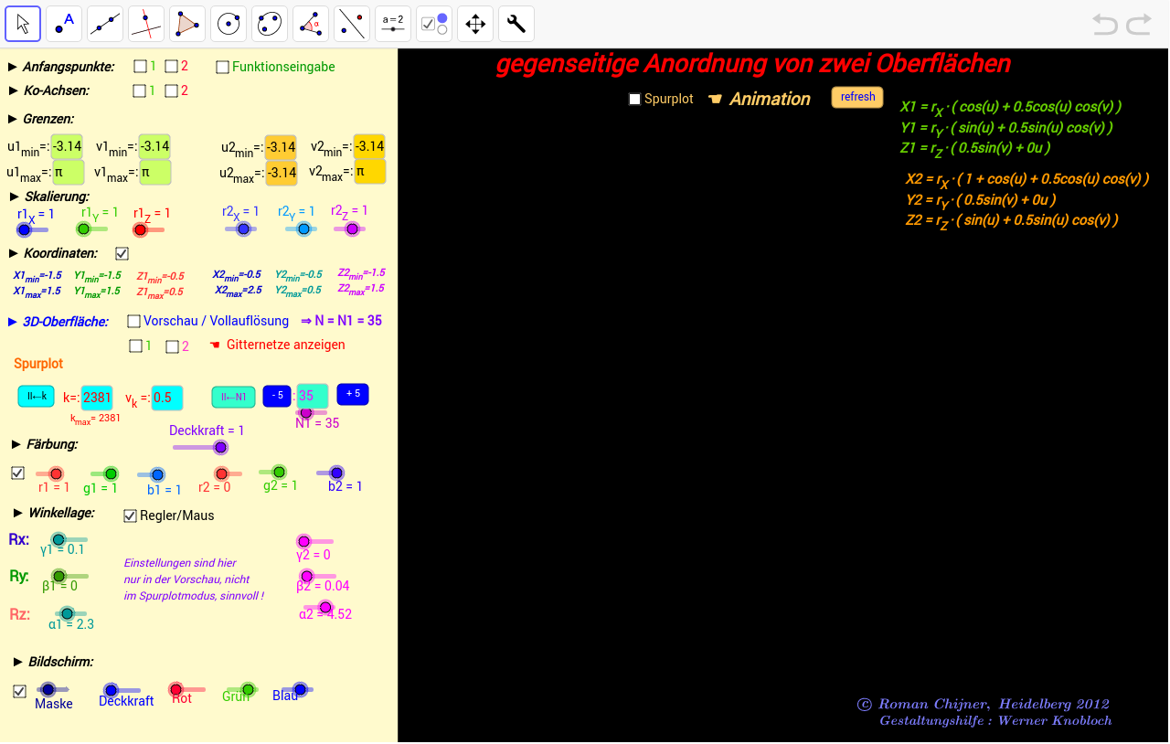 GeoGebra Applet