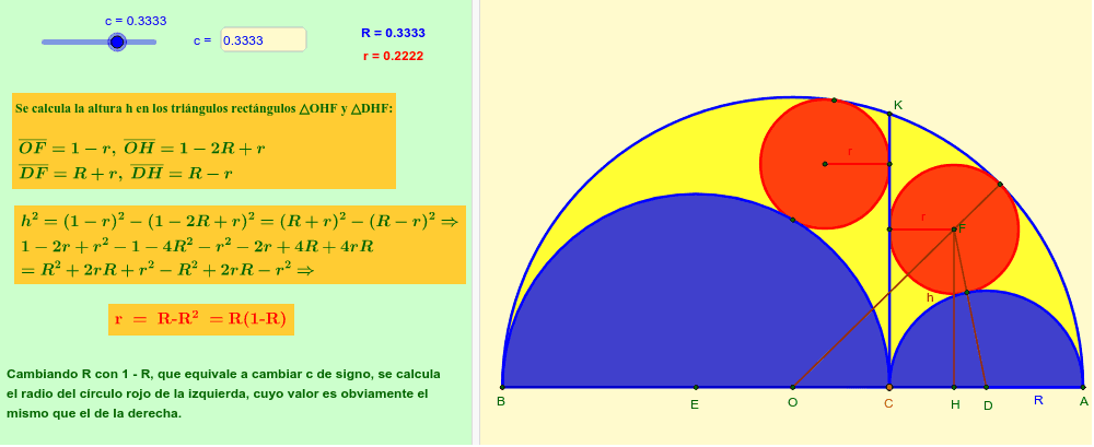 GeoGebra Applet