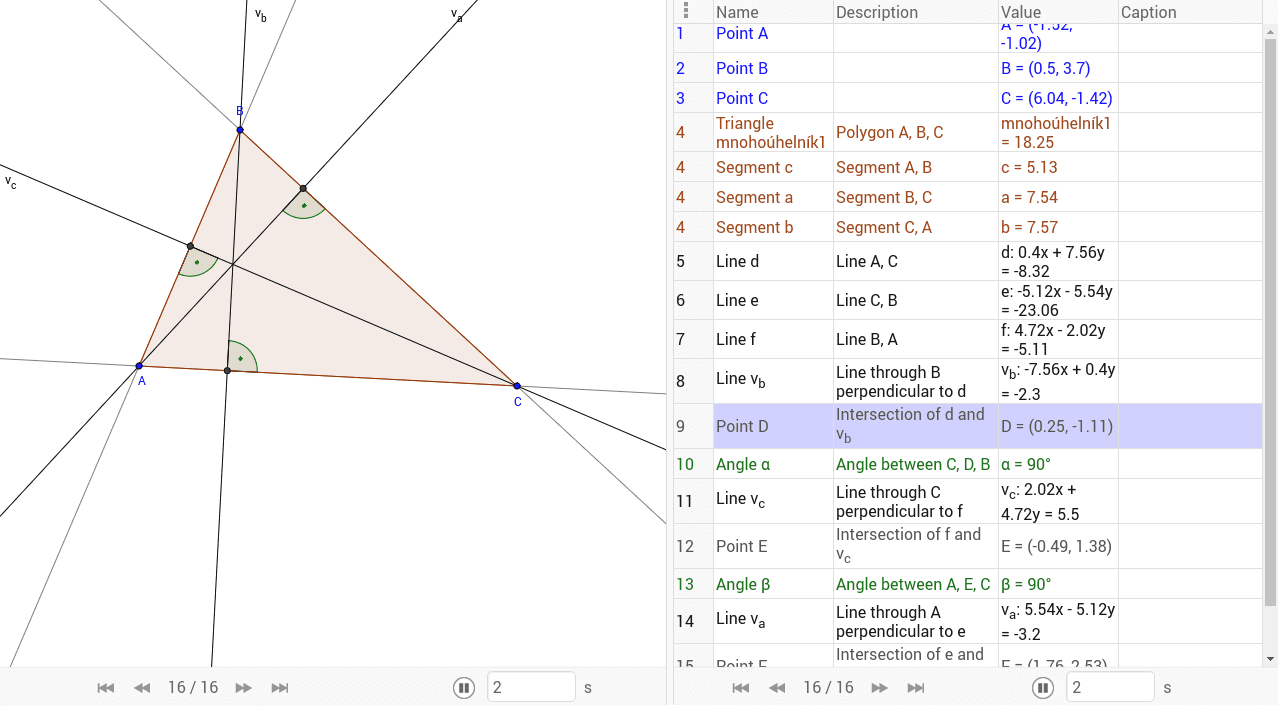 GeoGebra Applet