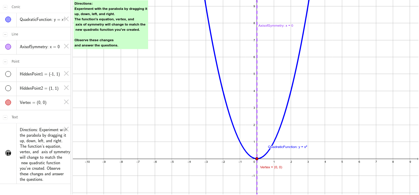 GeoGebra Applet