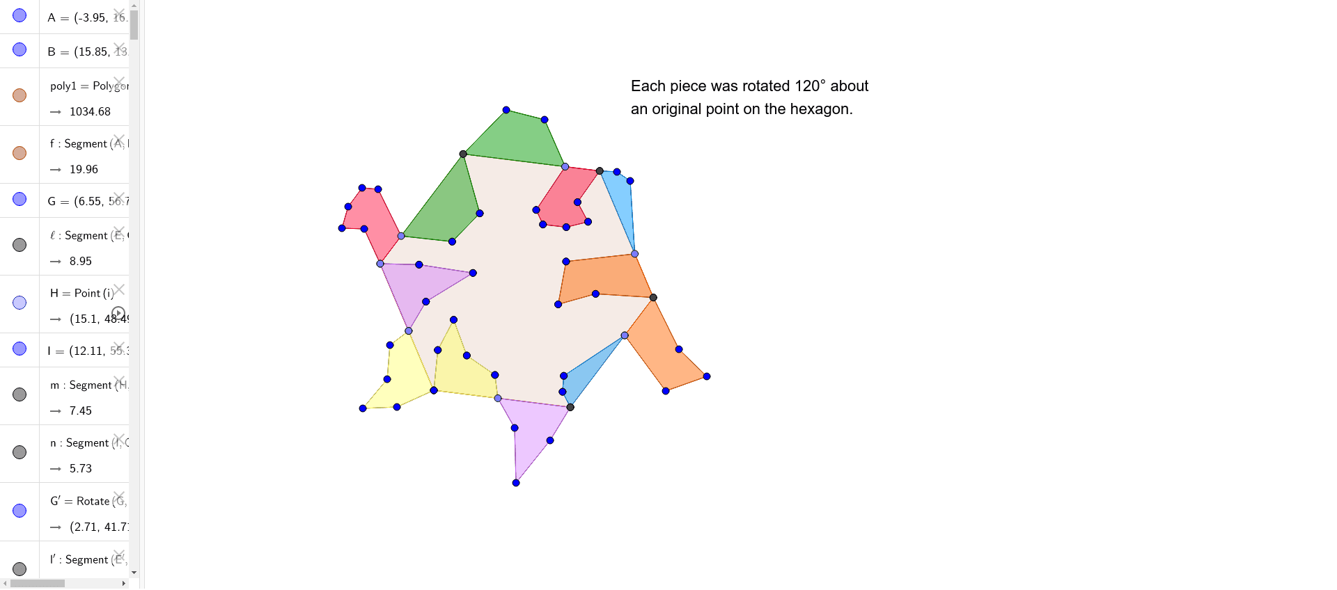 Tessellations with a Hexagon