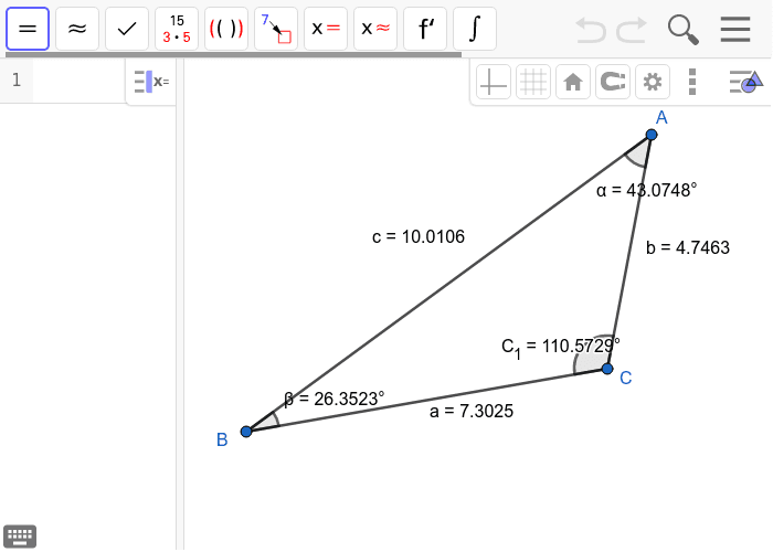 GeoGebra Applet