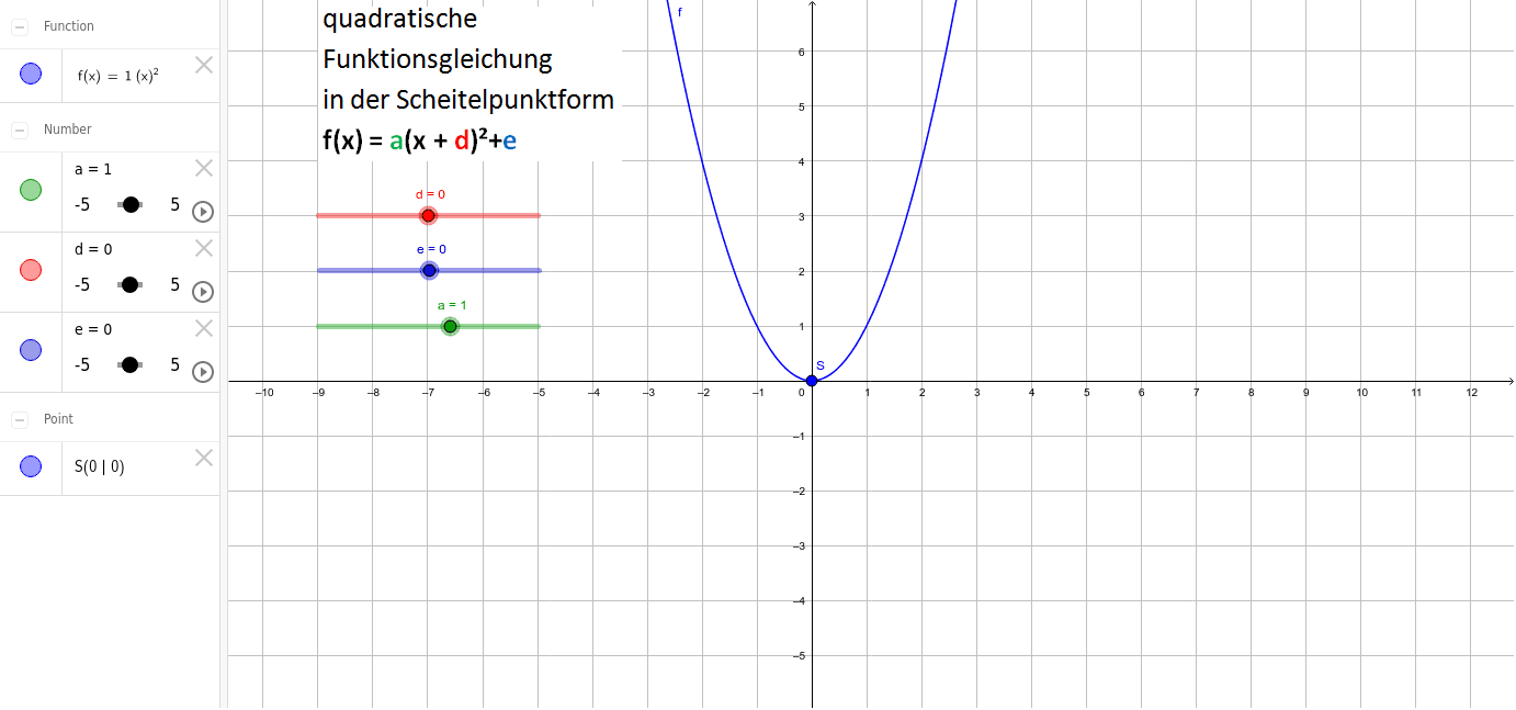 GeoGebra Applet