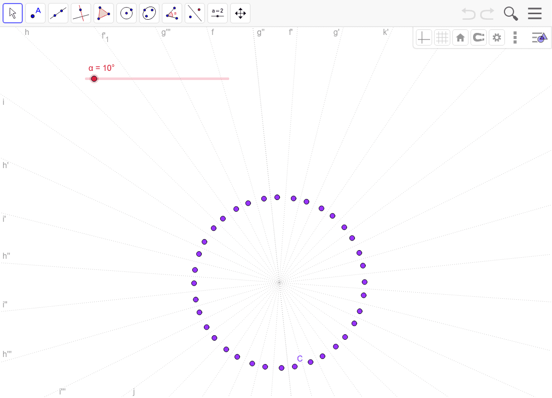 GeoGebra Applet