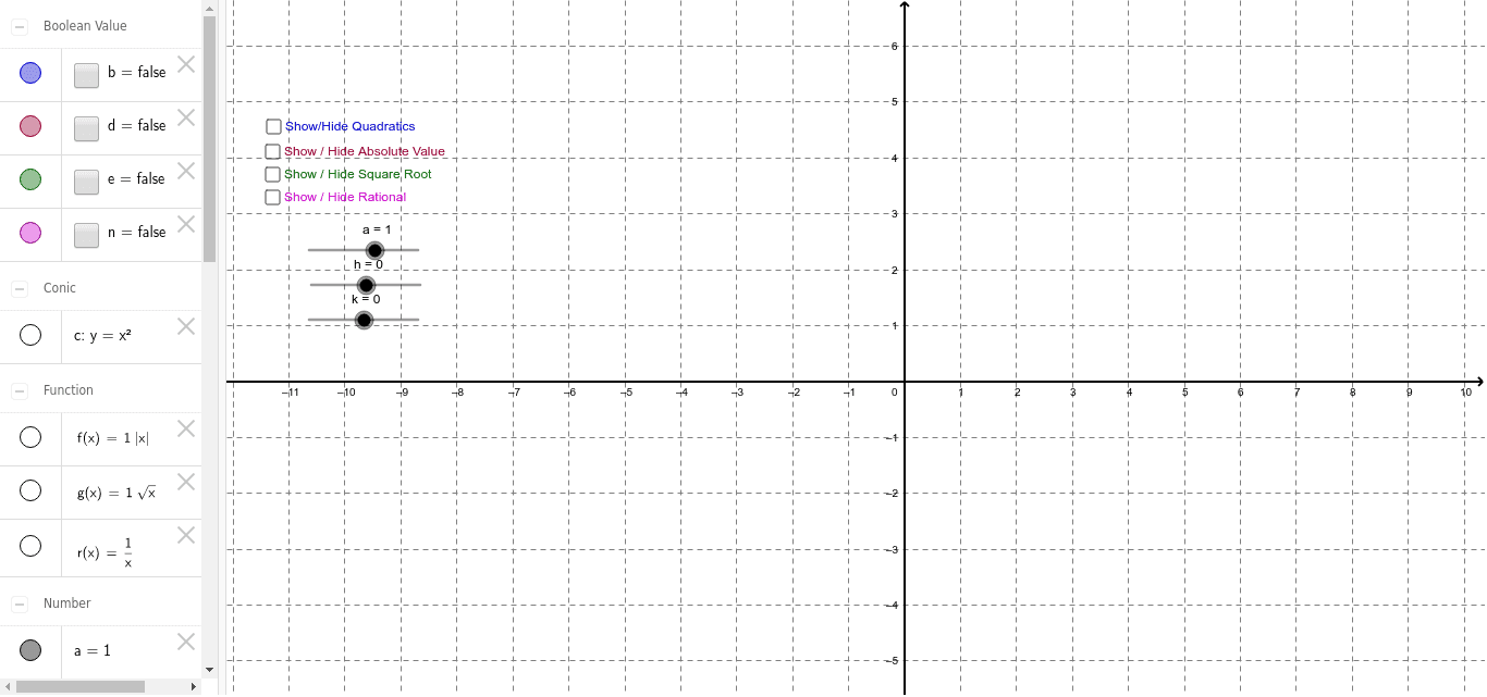 GeoGebra Applet