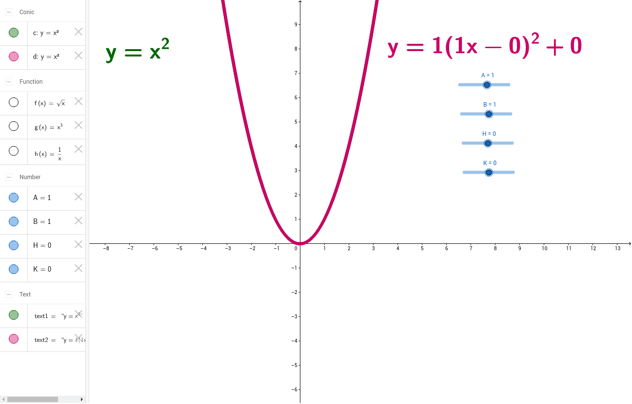 GeoGebra Applet