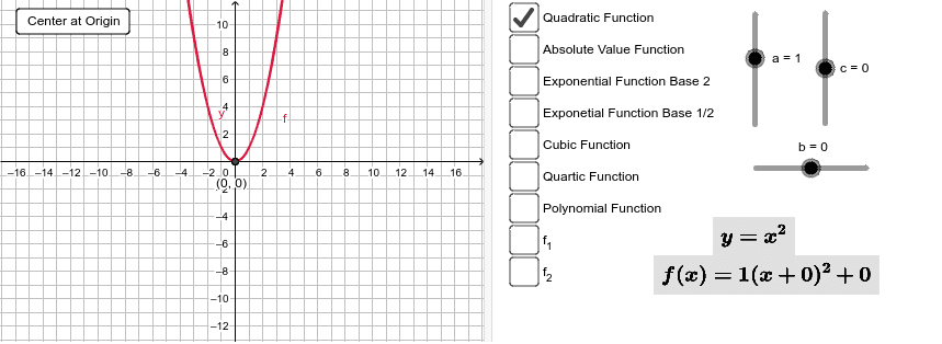 GeoGebra Applet