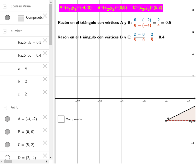 GeoGebra Applet