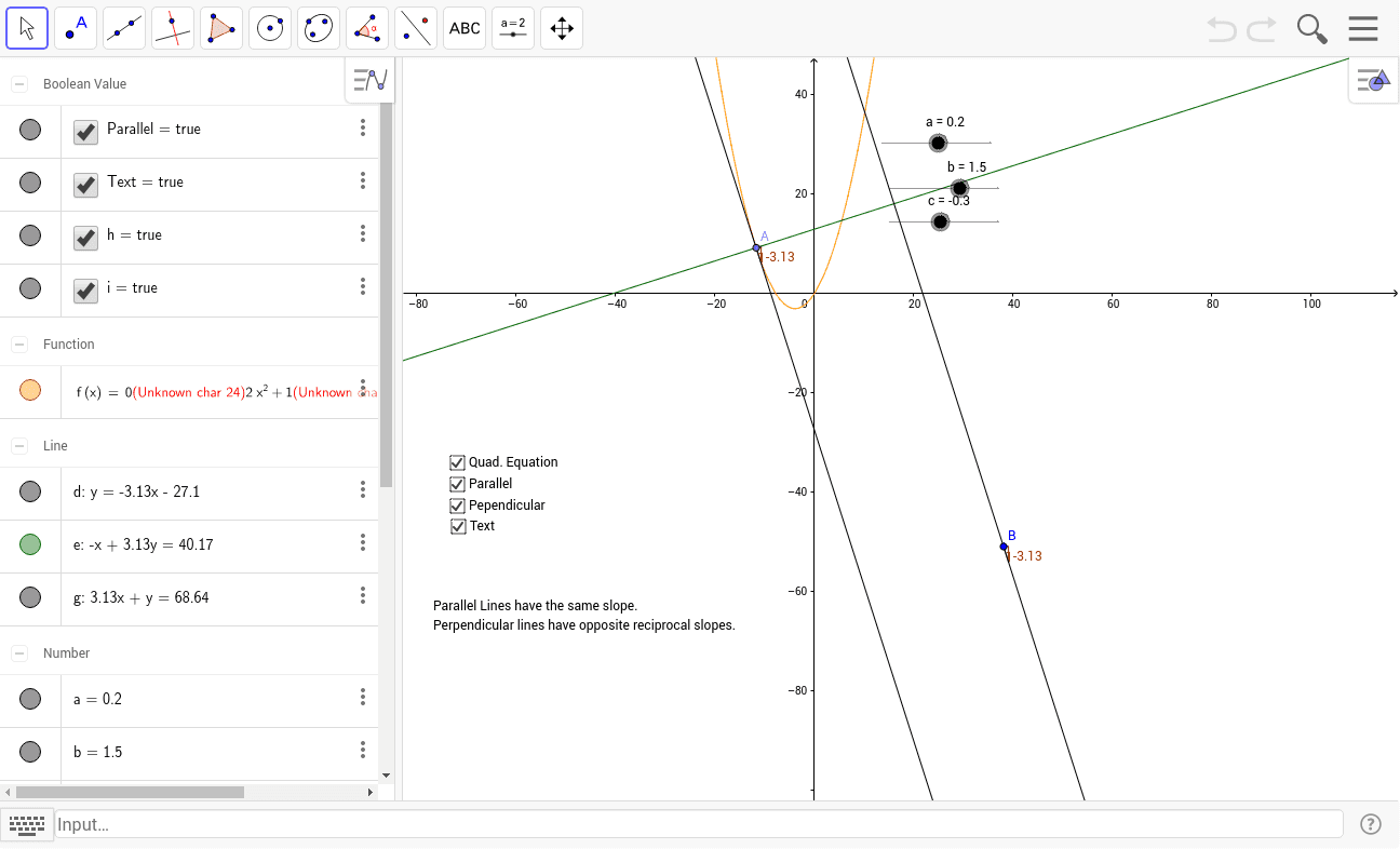 GeoGebra Applet