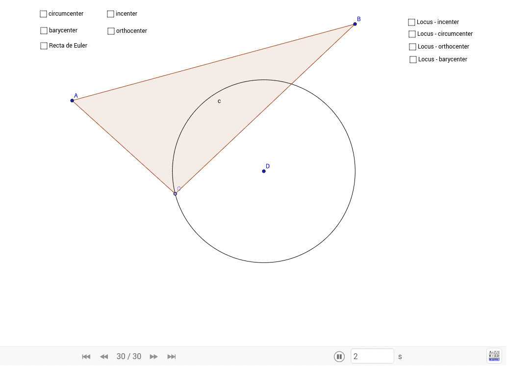 GeoGebra Applet