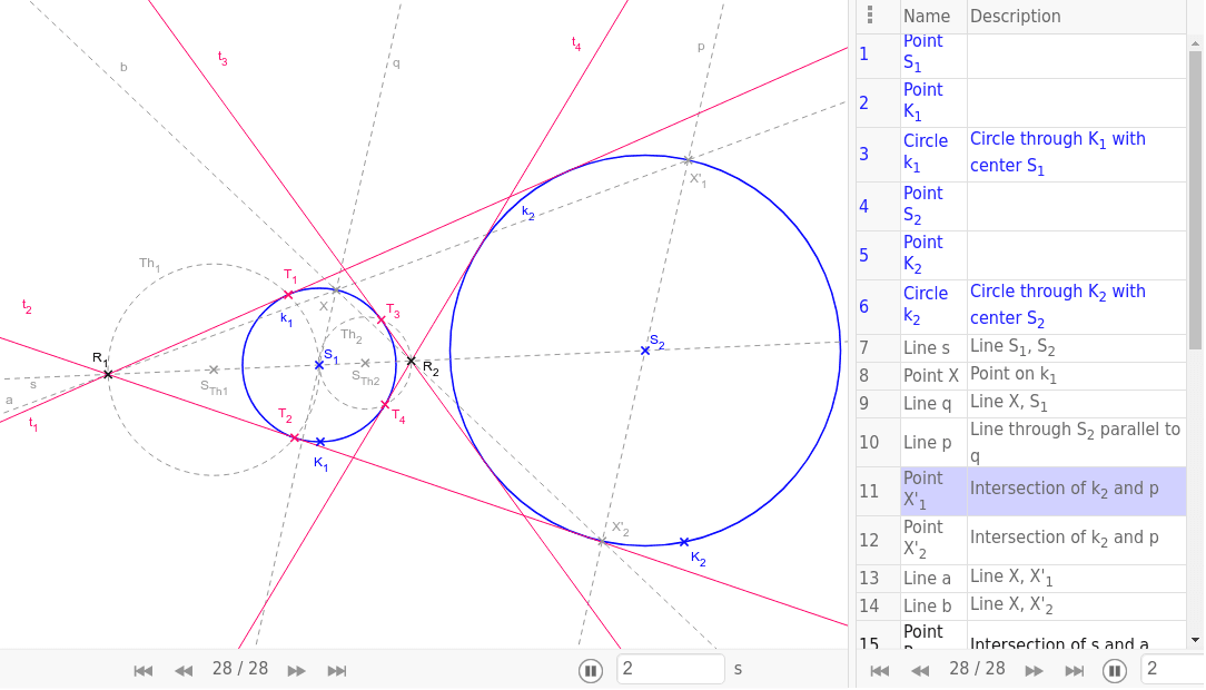 GeoGebra Applet