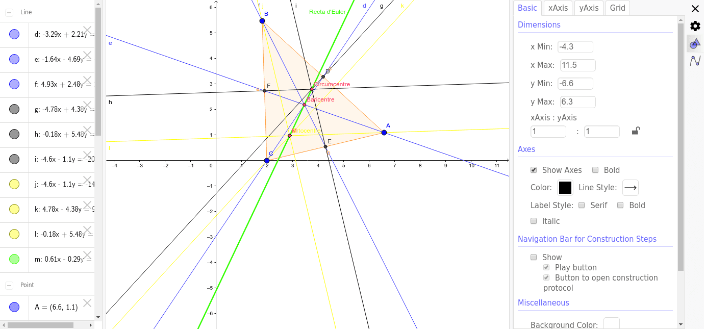 GeoGebra Applet