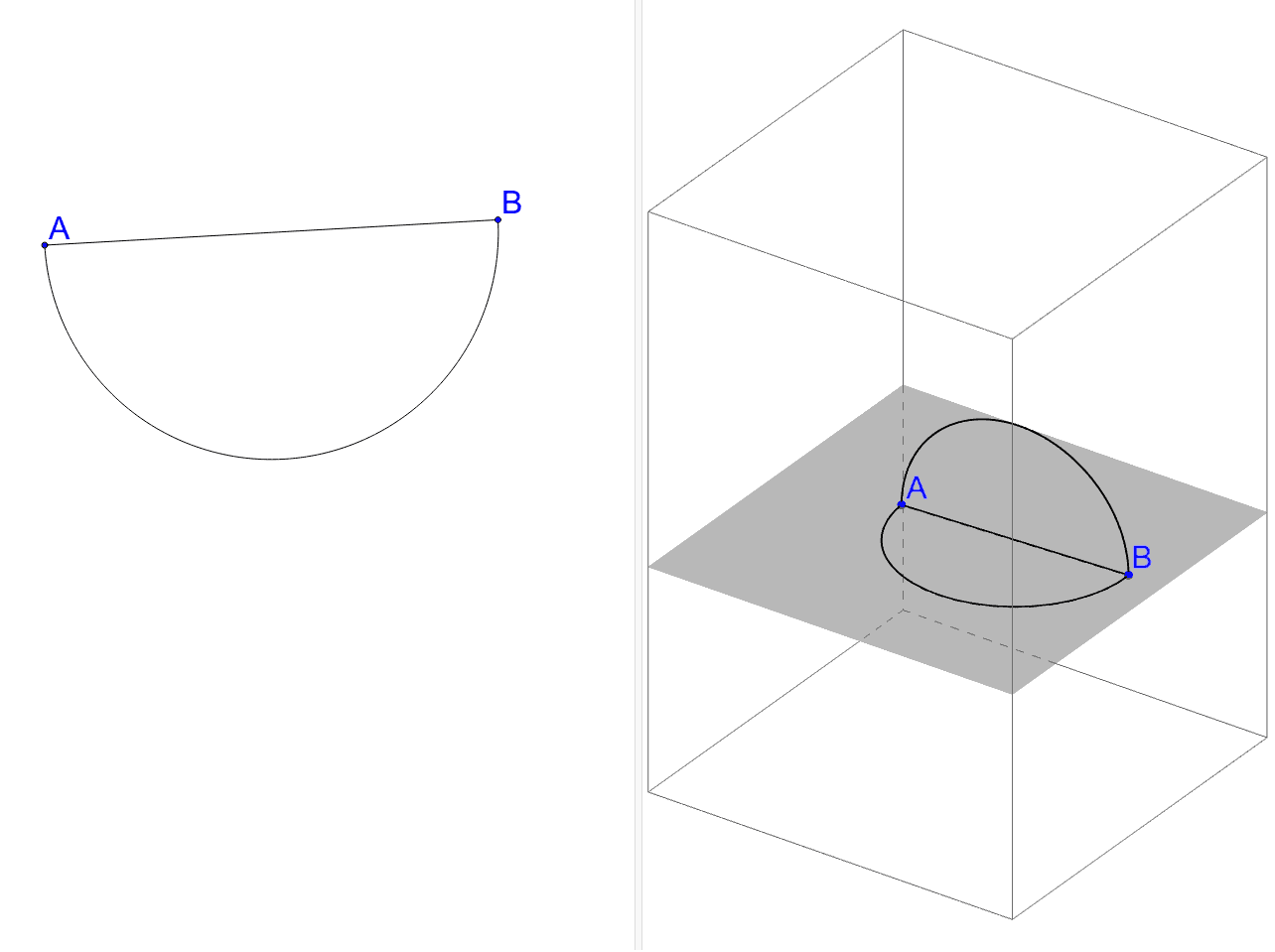 rotate-a-semi-circle-in-3d-geogebra