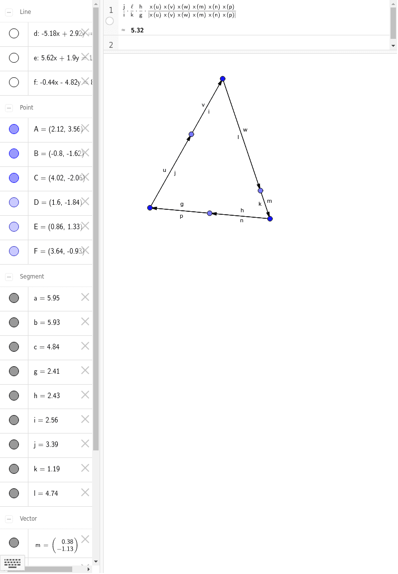 GeoGebra Applet
