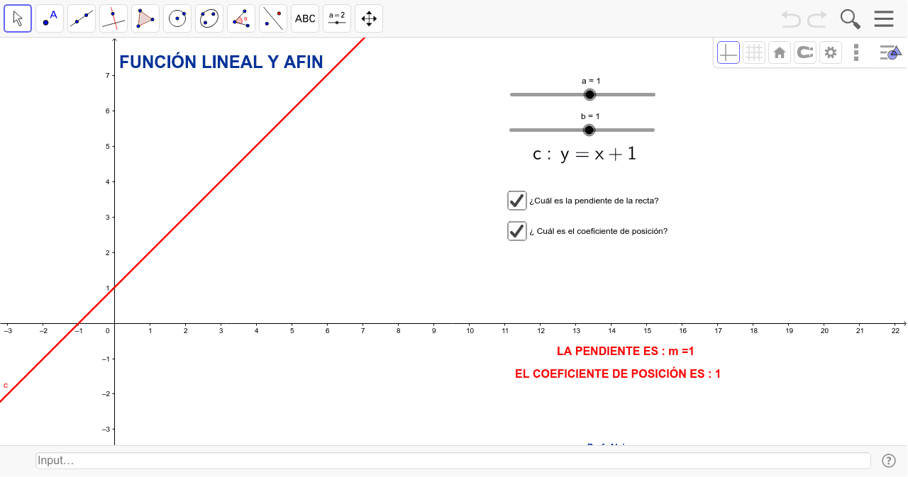 GeoGebra Applet