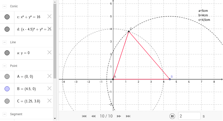 GeoGebra Applet