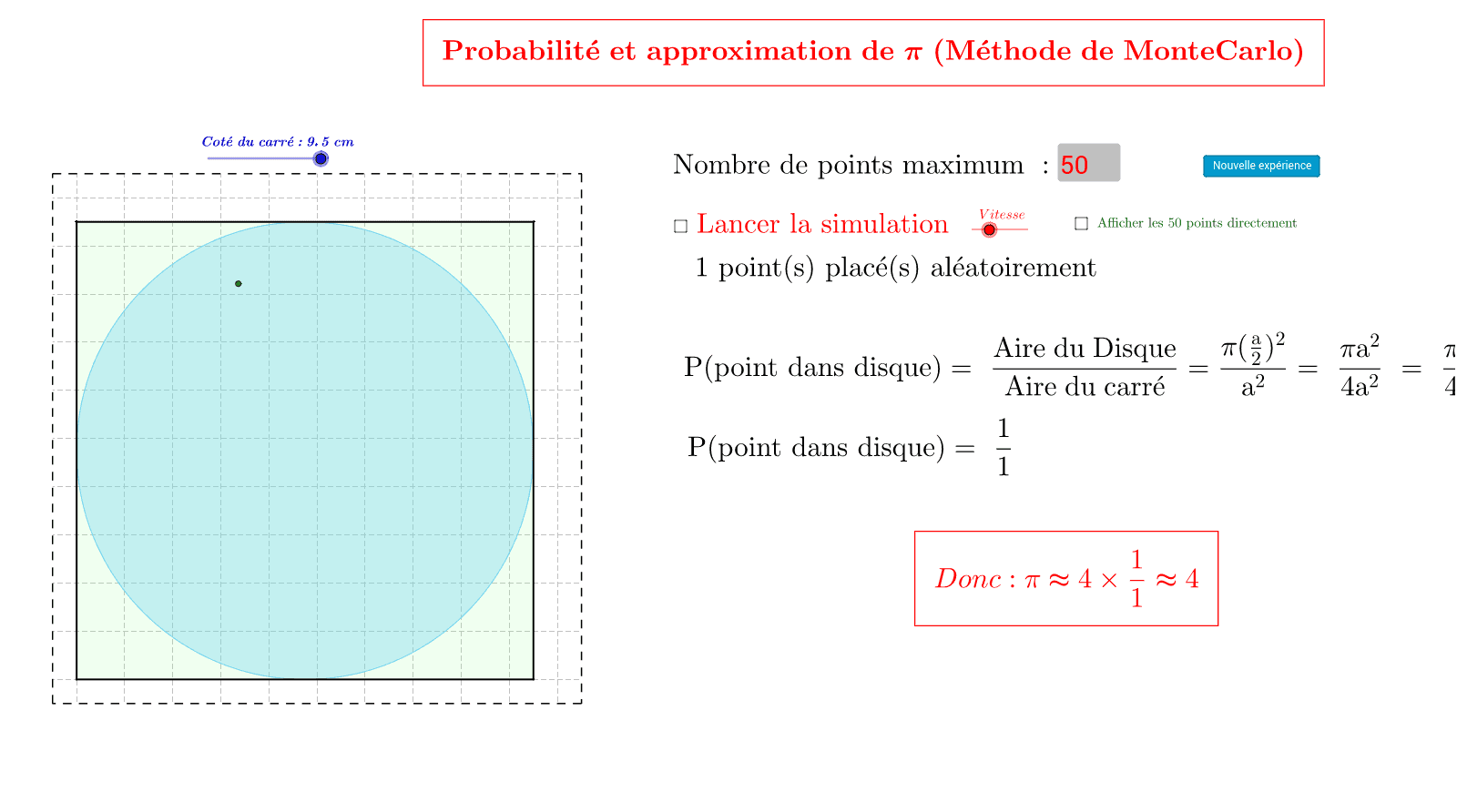 GeoGebra Applet