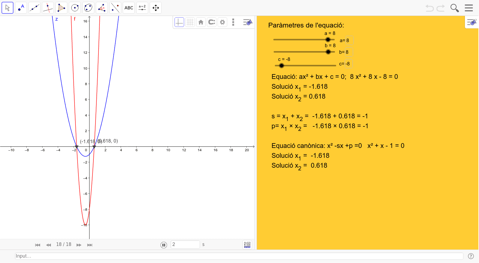 GeoGebra Applet