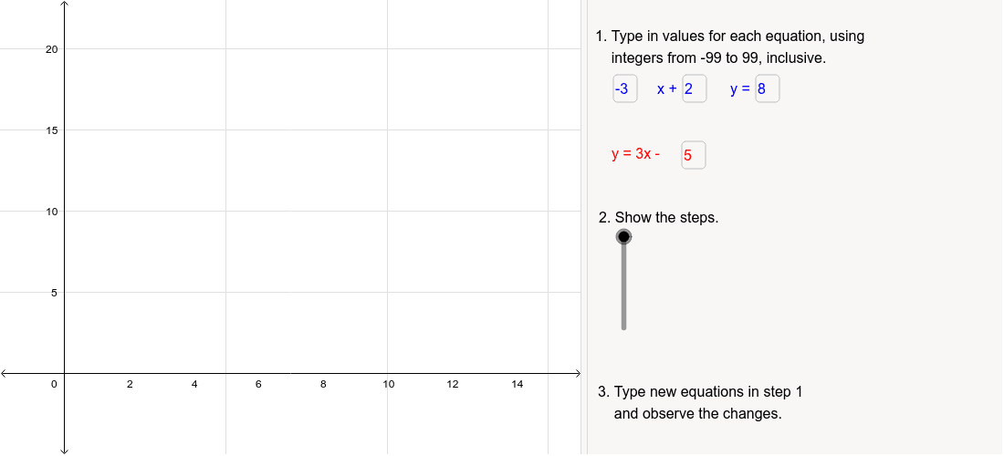 GeoGebra Applet
