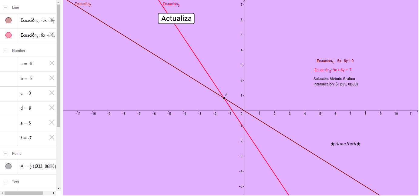 GeoGebra Applet