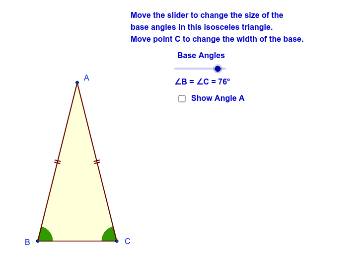 GeoGebra Applet
