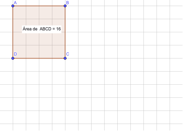 Área del cuadrado y del rectángulo – GeoGebra