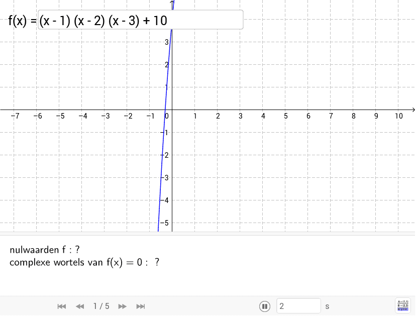 GeoGebra Applet