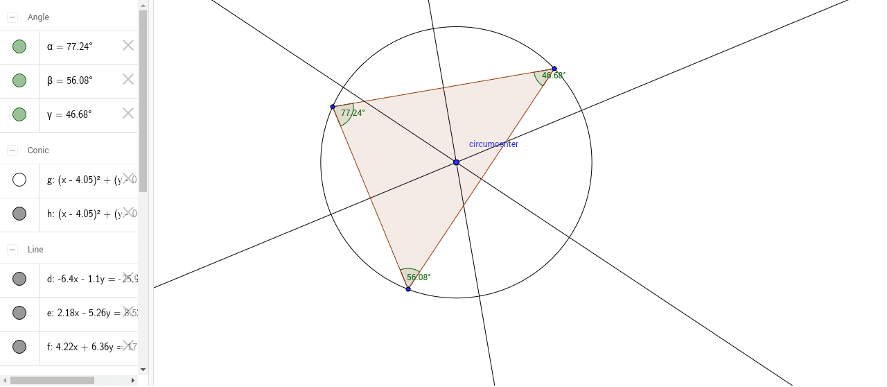 GeoGebra Applet