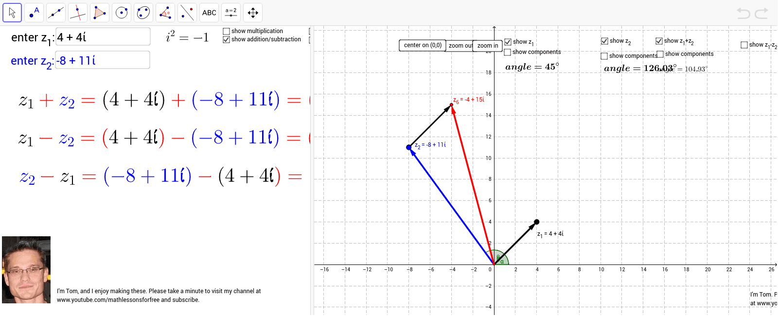 GeoGebra Applet