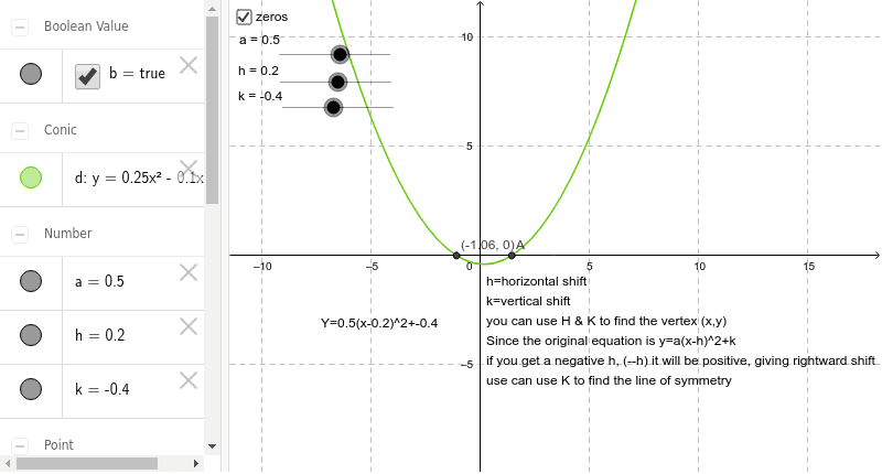 GeoGebra Applet