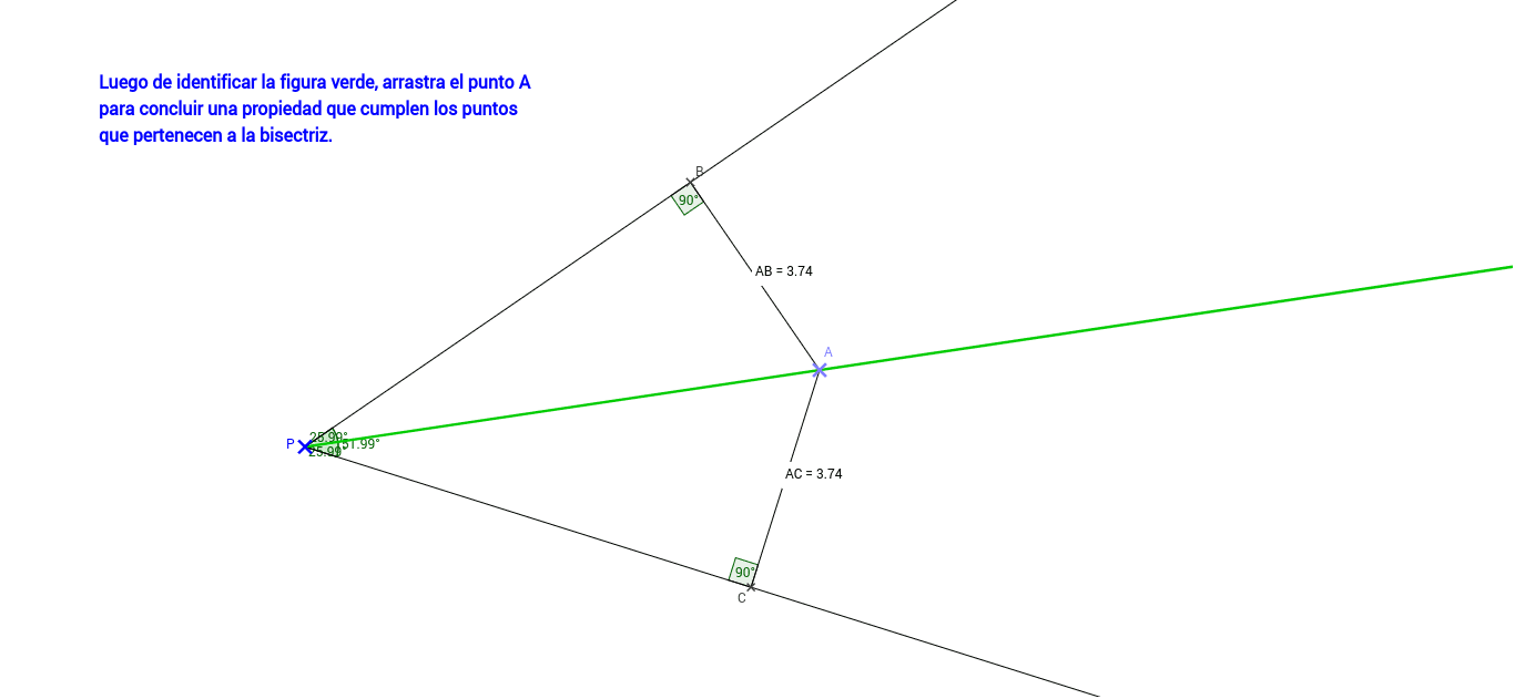 Bisectriz De Un Angulo Convexo Geogebra