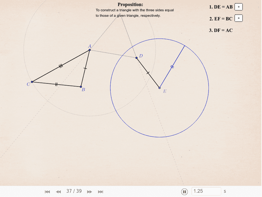 GeoGebra Applet