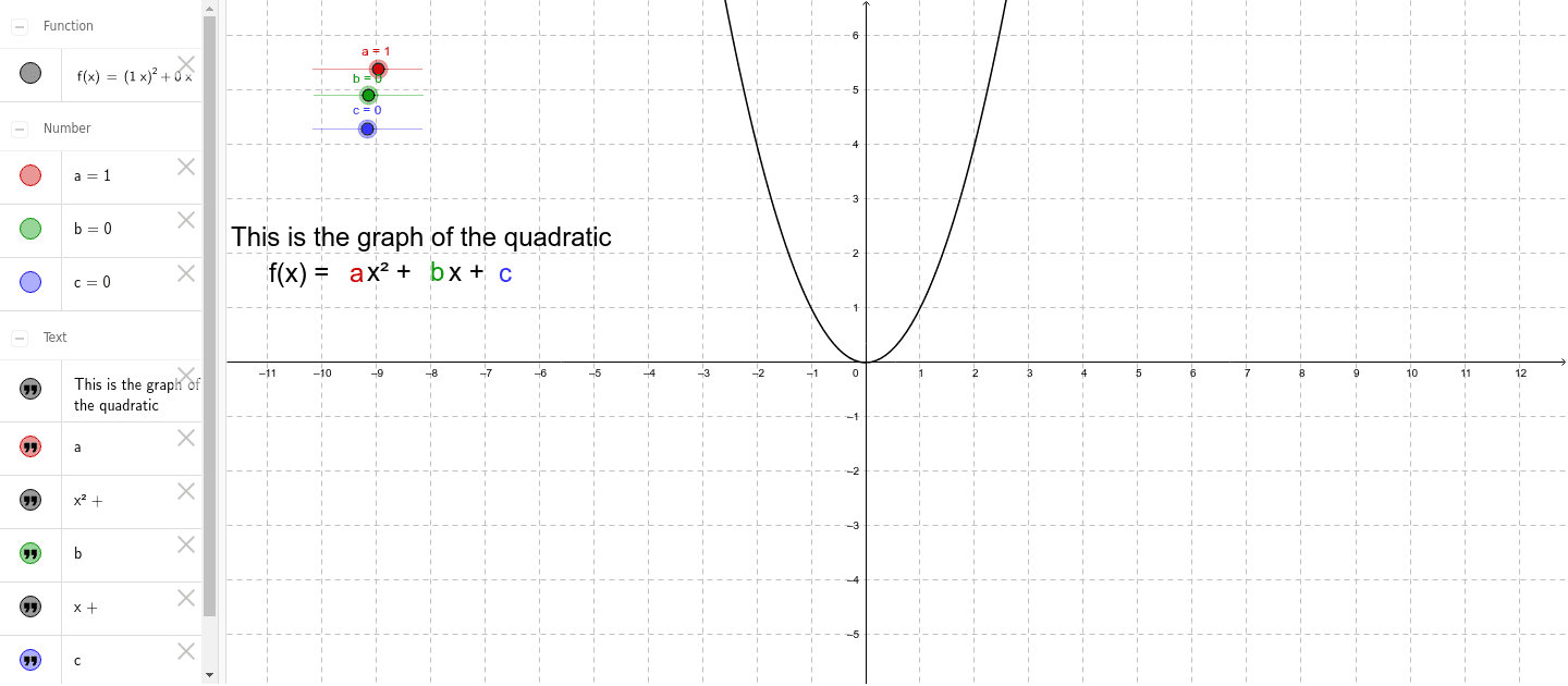 GeoGebra Applet