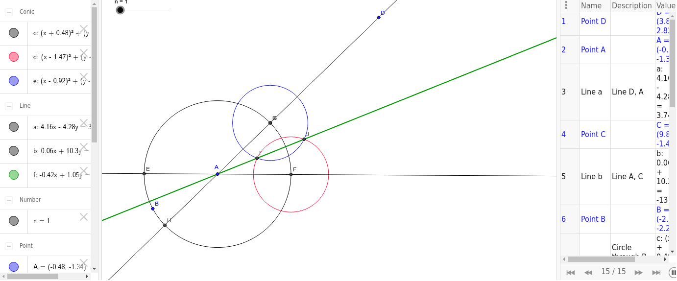 GeoGebra Applet