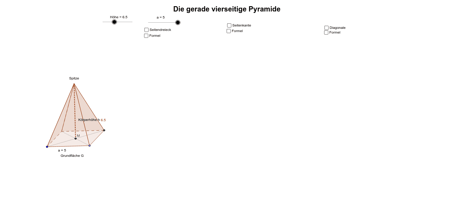 GeoGebra Applet