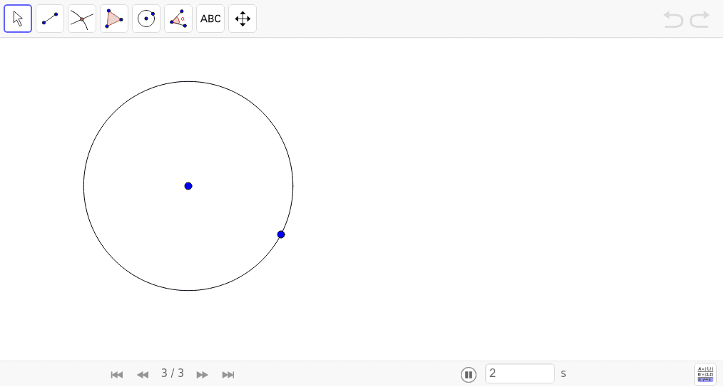 GeoGebra Applet